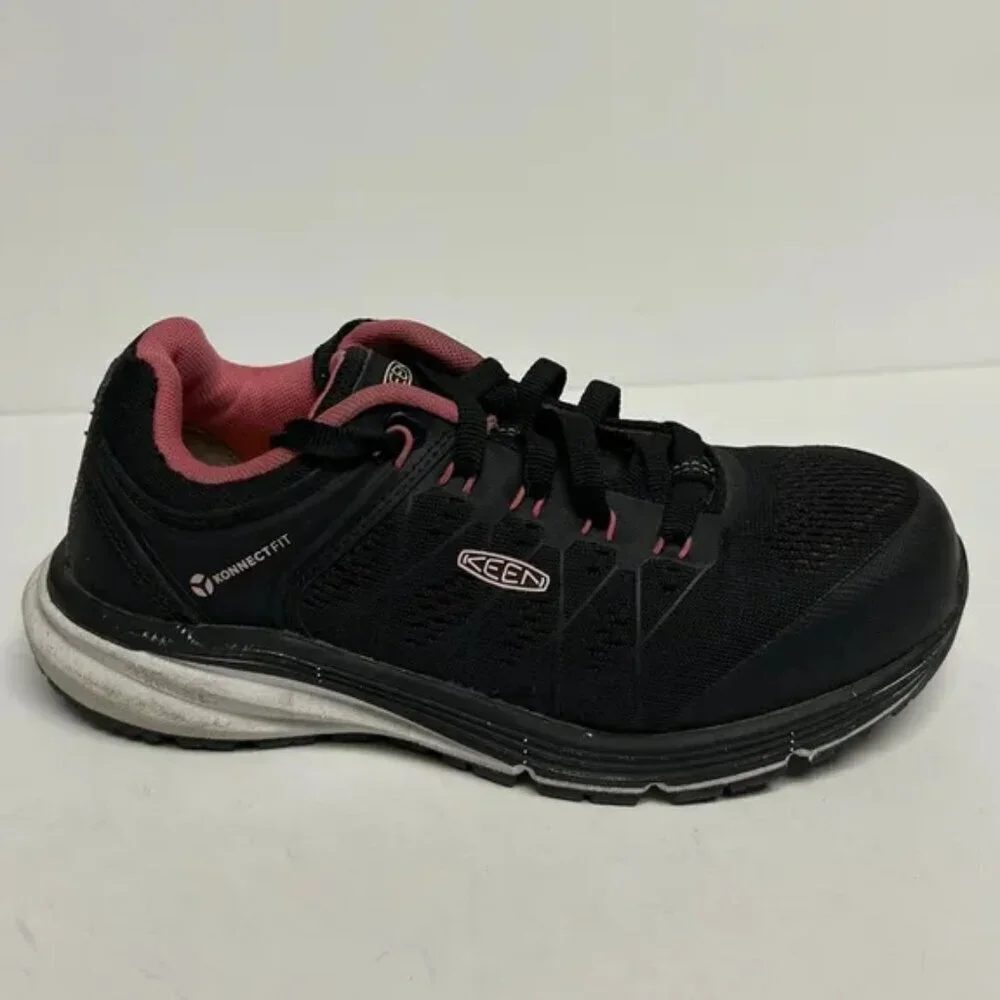 KEEN Women's Vista Energy EH Sneaker Black, Size 6 M